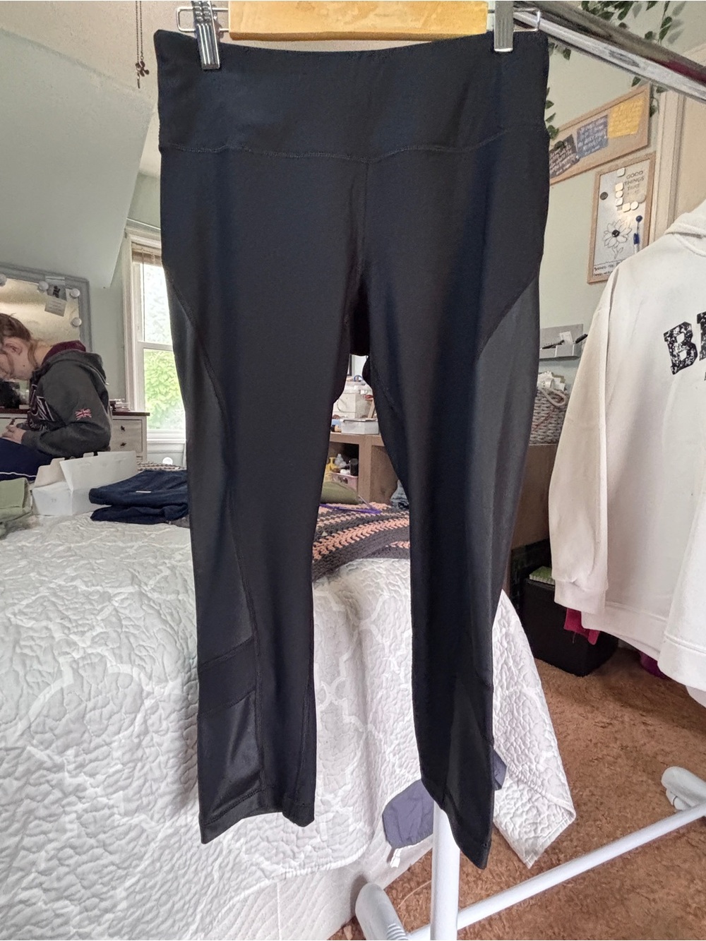 90 Degree By Reflex Black Performance Leggings